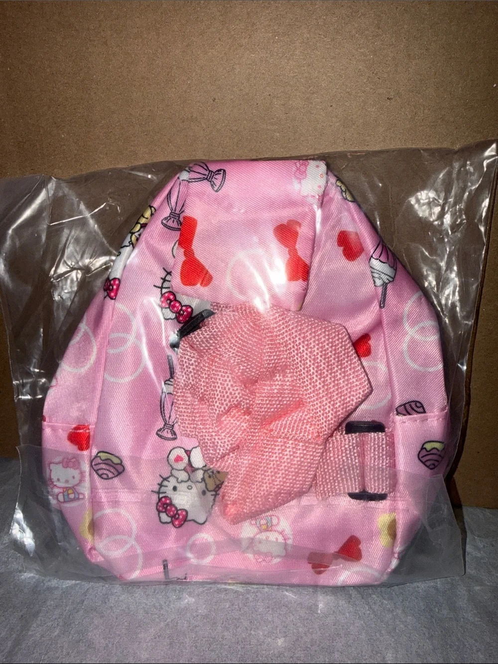 Sanrio Hello Kitty Mini Backpack in Pink and White